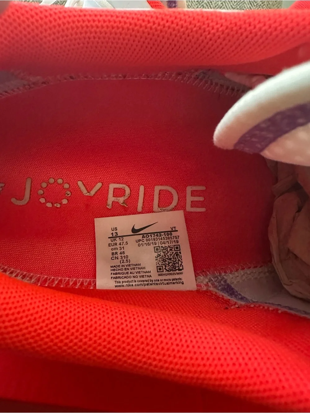 Nike Men’s Joyride CC